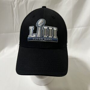 Black Super Bowl 53 LIII Ball Cap Hat New With Tag '47 Brand NFL One Size